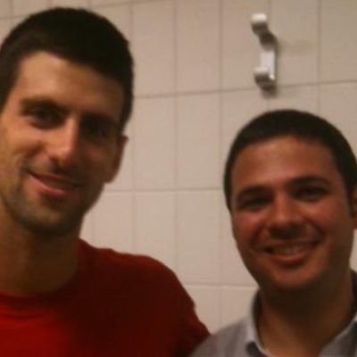 Djokovic e Dr. De Gasperis