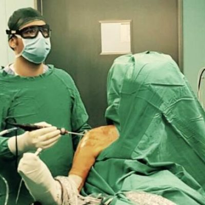 Foto intervento chirurgico Dr. De Gasperis